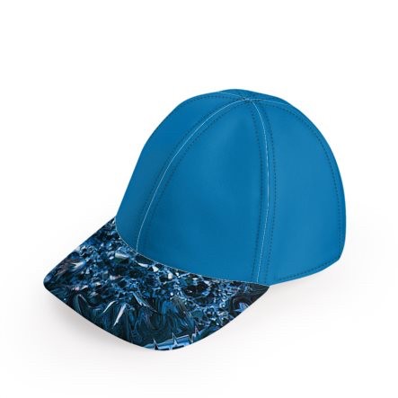 Blue Crystal Baseball Cap