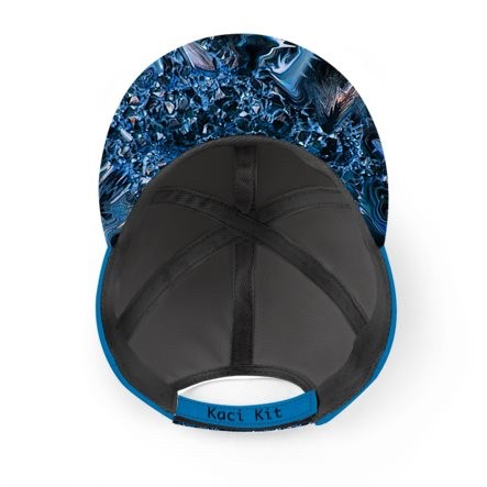 Blue Crystal Baseball Cap