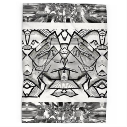 Constructing Shirl Tea Towel Standard Edge