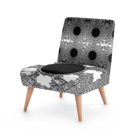 Grey White & Black Coin Confetti