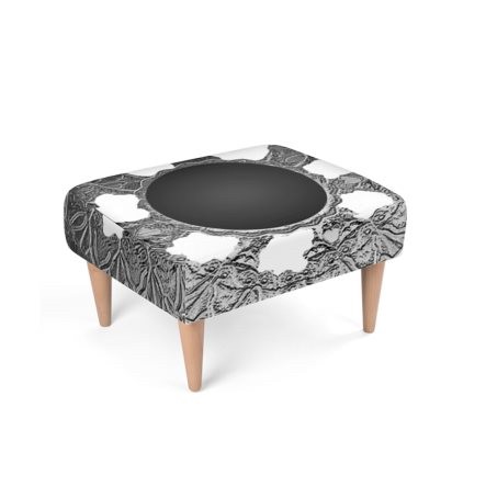 Grey White & Black Coin Confetti