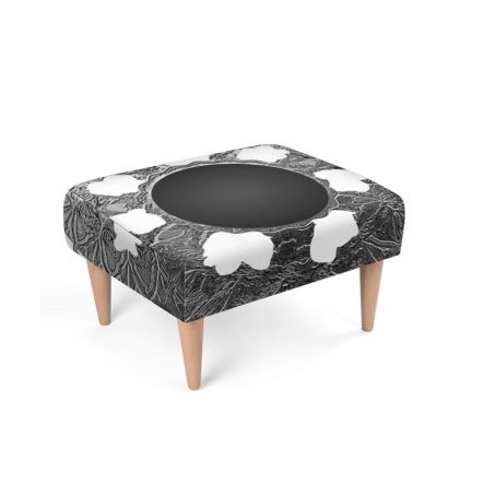 Grey White & Black Coin Confetti