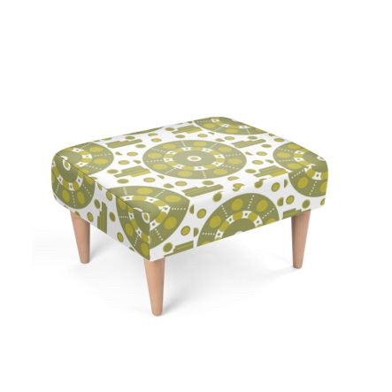 Abstract Bubble Green & White