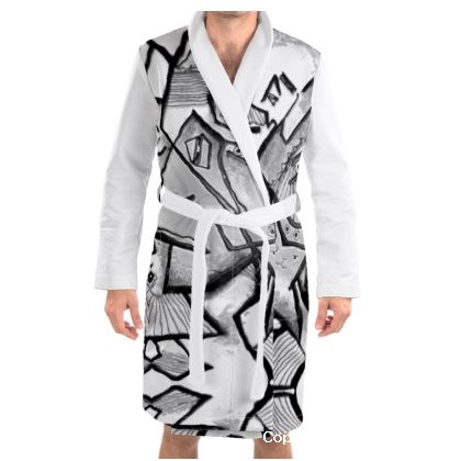 Constructing Shirl Dressing Gown