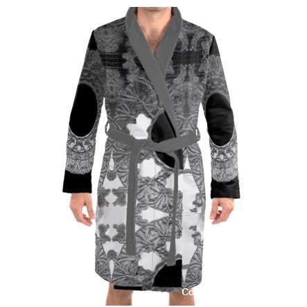 Confetti Mens Dressing Gown