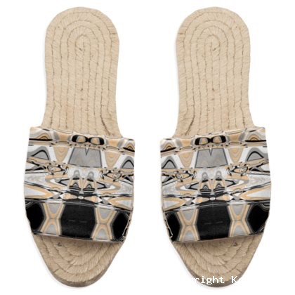 Ice Abstract Mens Sandal Espadrilles