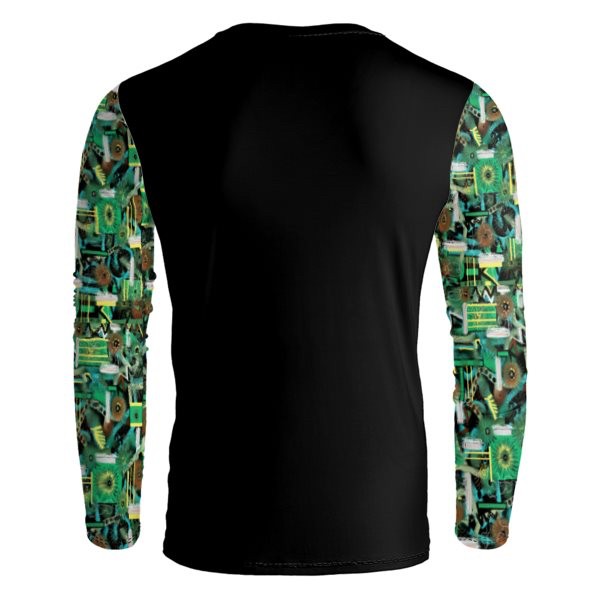Long Sleeve Building Blocks Black T-Shirt