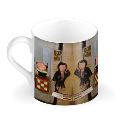 Builder Sculptures Large Bone China Mug