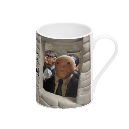 The AGM Sculptures Tall Bone China Mug