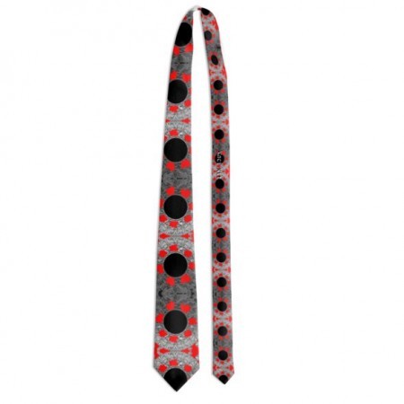 Abstract Coin Hart Tie