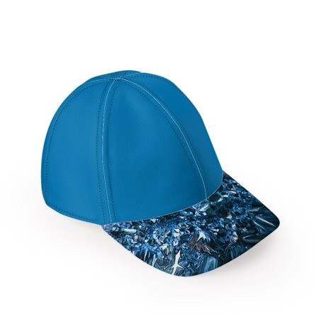 Blue Crystal Baseball Cap