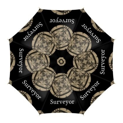 Abstract Surveyor Sculpture Umbrella