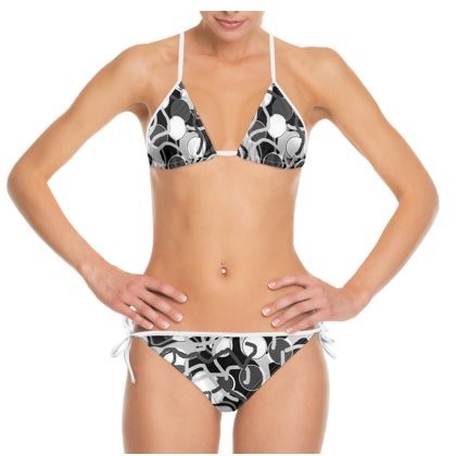 Black & White Ecliptic Bikini