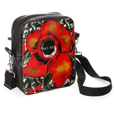 Large Poppy Messenger/Shoulder Bag