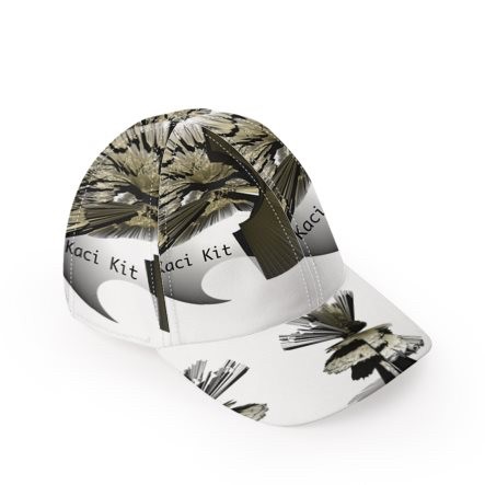 Kaci Kit White Baseball Cap