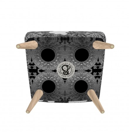 Grey White & Black Coin Confetti