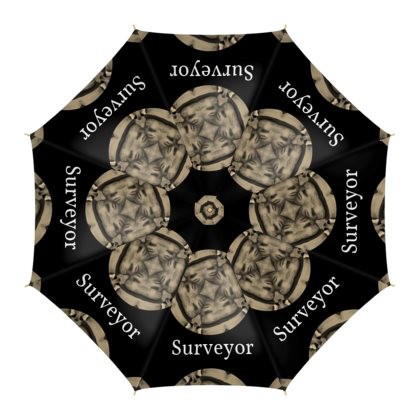 Abstract Surveyor Sculpture Umbrella