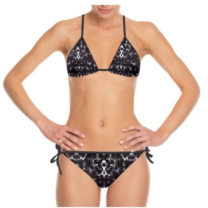 Black & White Bubble Bikini