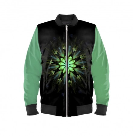 Abstract Envy Range With Green Sleeves