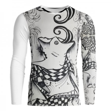 Magic Mission Long White Sleeve T-Shirt